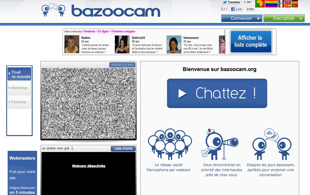 Chat bazoocam org Bazoocam: Random