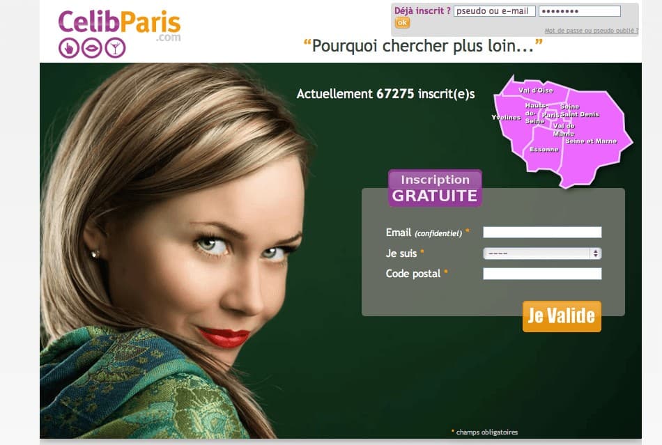 CelibParis, le site de rencontres pour parisiens