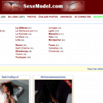 Sexemodel : Le site de mise en relation avec des Escort Girl