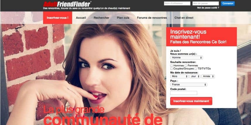Le site AdultFriendFinder hacké