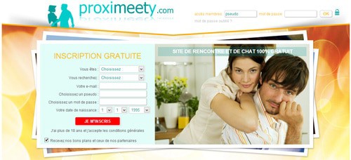 Proximeety, le site de rencontre 100% gratuit
