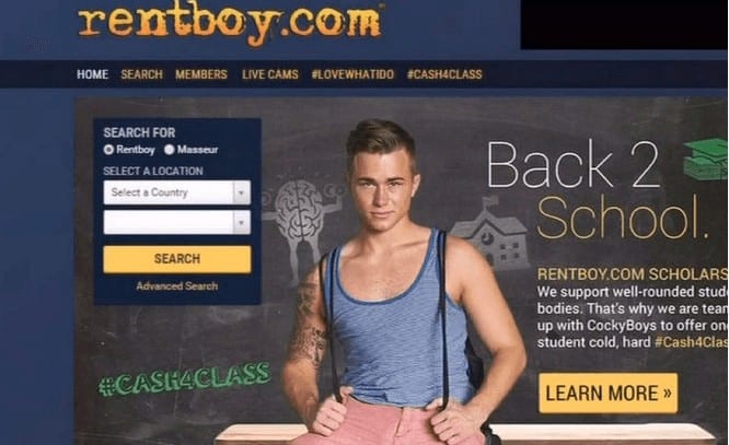 Gay site Rentboy stopped by US Homeland Security