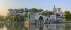 Le fameux pont d'Avignon