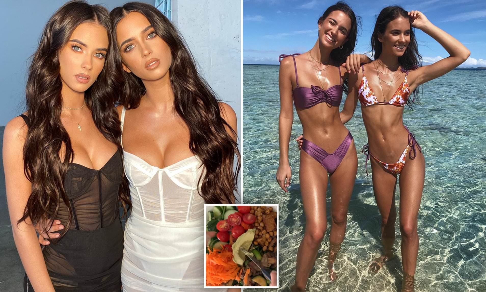 Meet one of the world's sexiest identical twins and their jaw