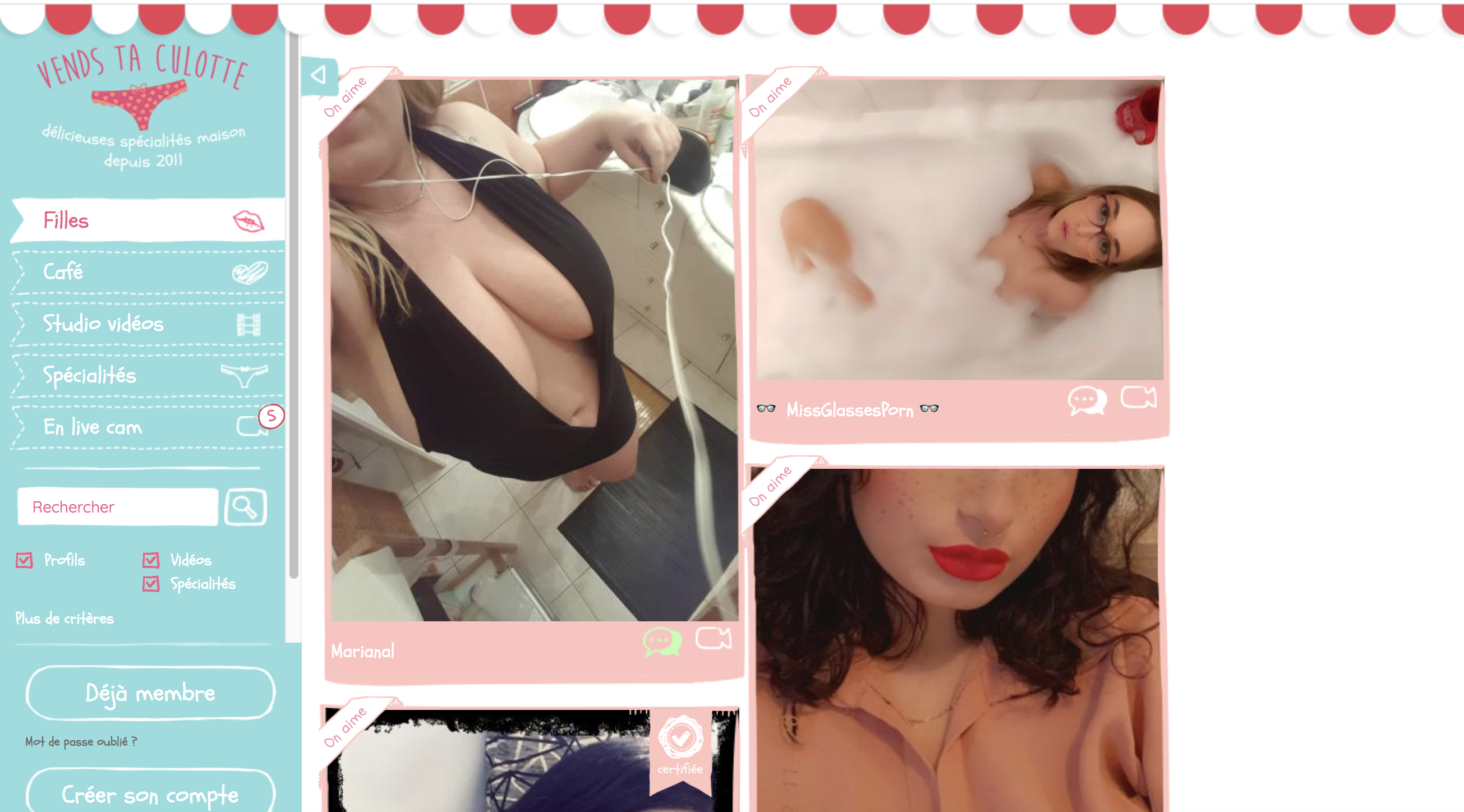 Culotte Sale Déjà Portée - le Fantasme des Culottes Usagées