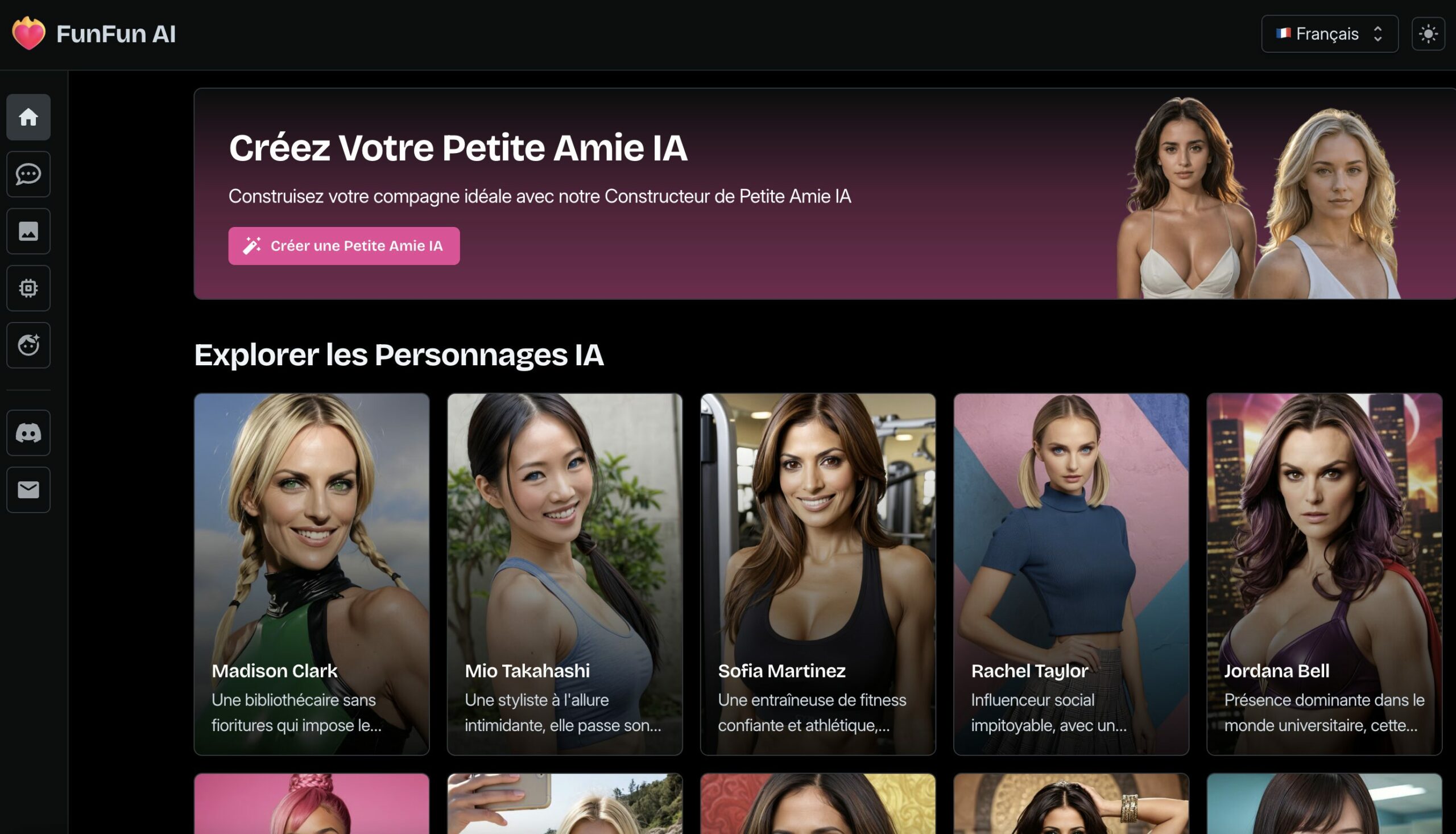 Funfun AI : avis sur la girlfriend IA qui promet du flirt léger et sexy